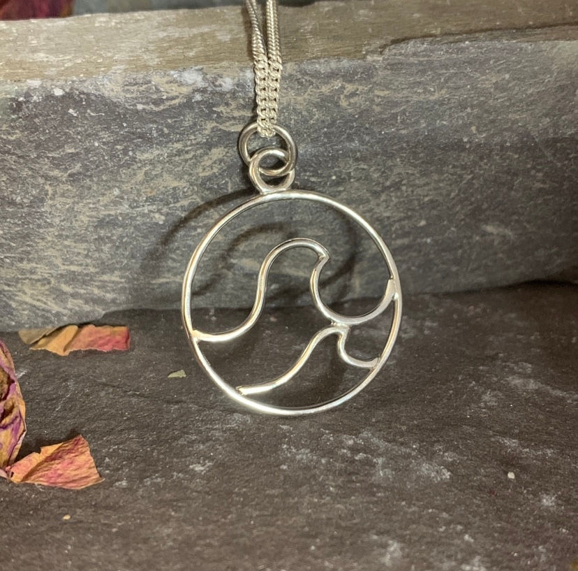 Thumbnail: ELEMENTS Symbol Pendant Necklace  FIRE AIR WATER EARTH