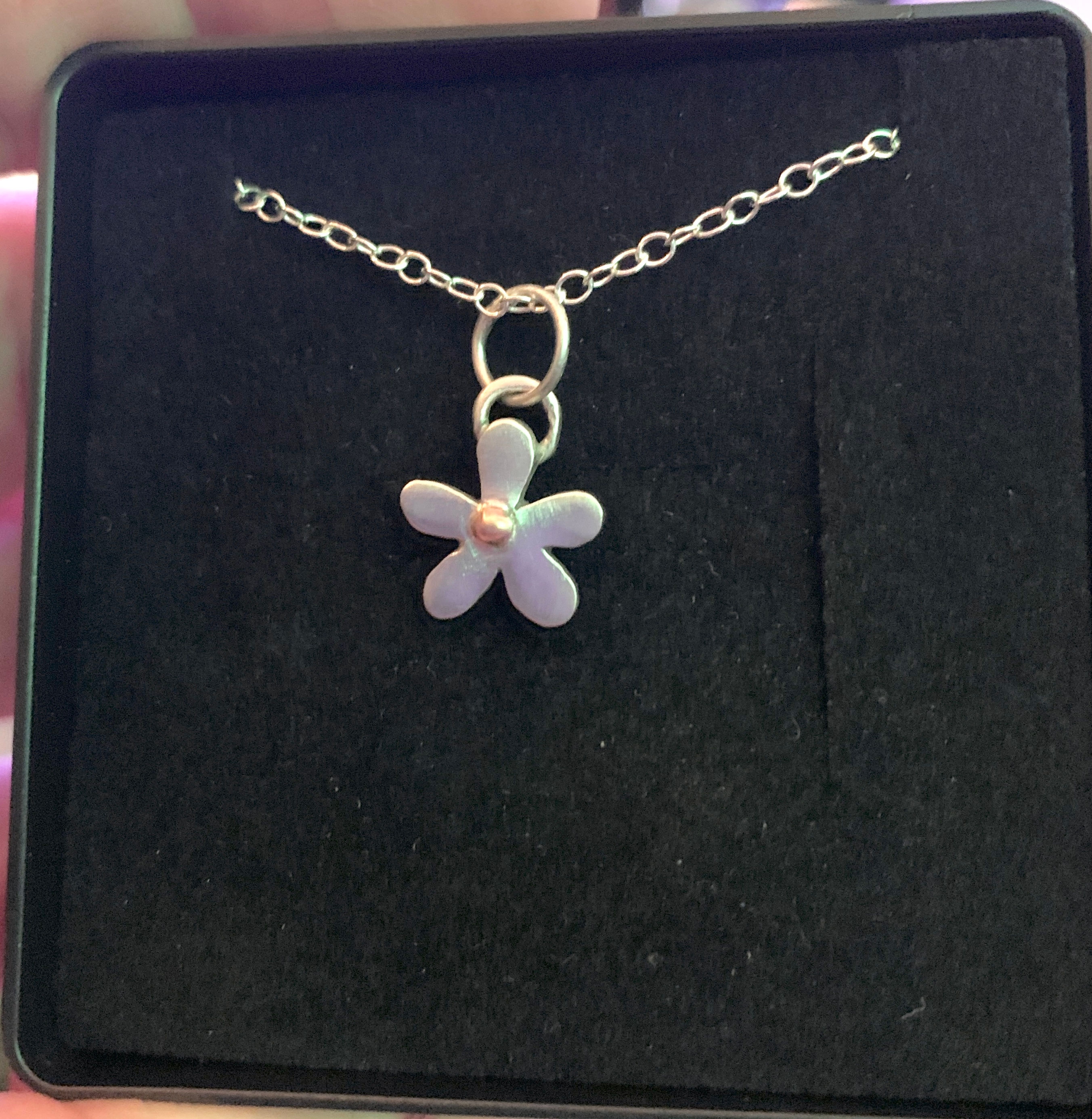 Flower Pendant Necklace