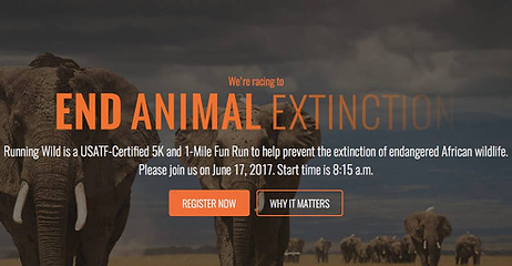 Ad for the 2017 Running Wild Race in Denver, CO.