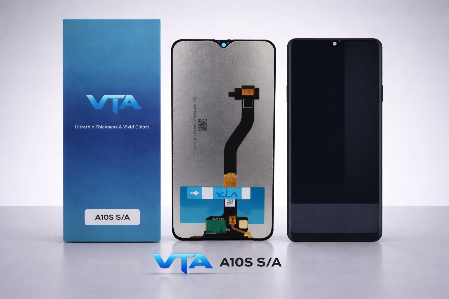 Frontal Tela Display Samsung A10S SEM ARO