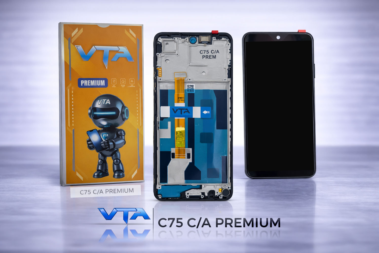 Frontal Tela Display Realme C75 COM ARO PREMIUM