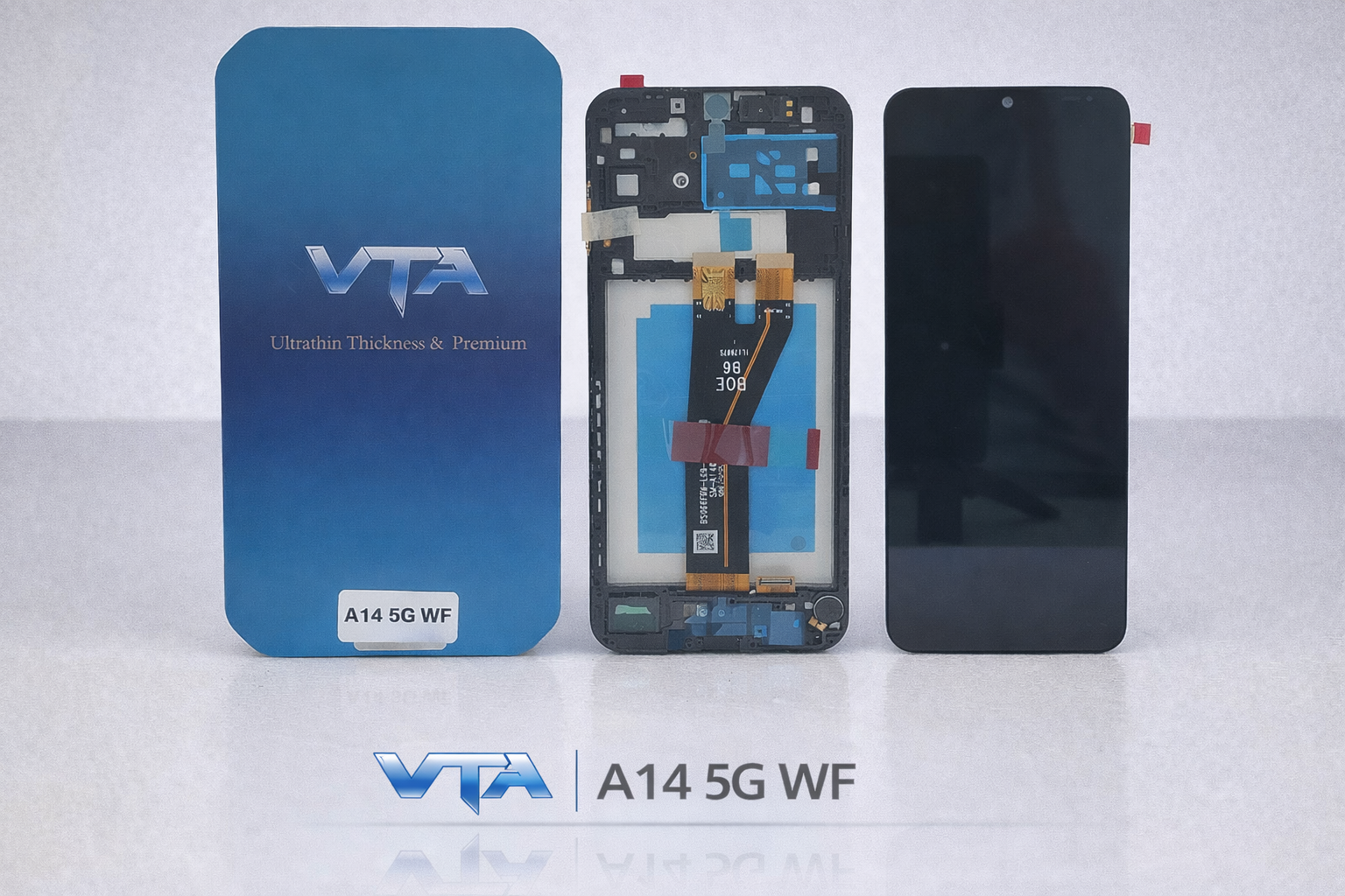 Frontal Tela Display Samsung A14 5G SEM ARO