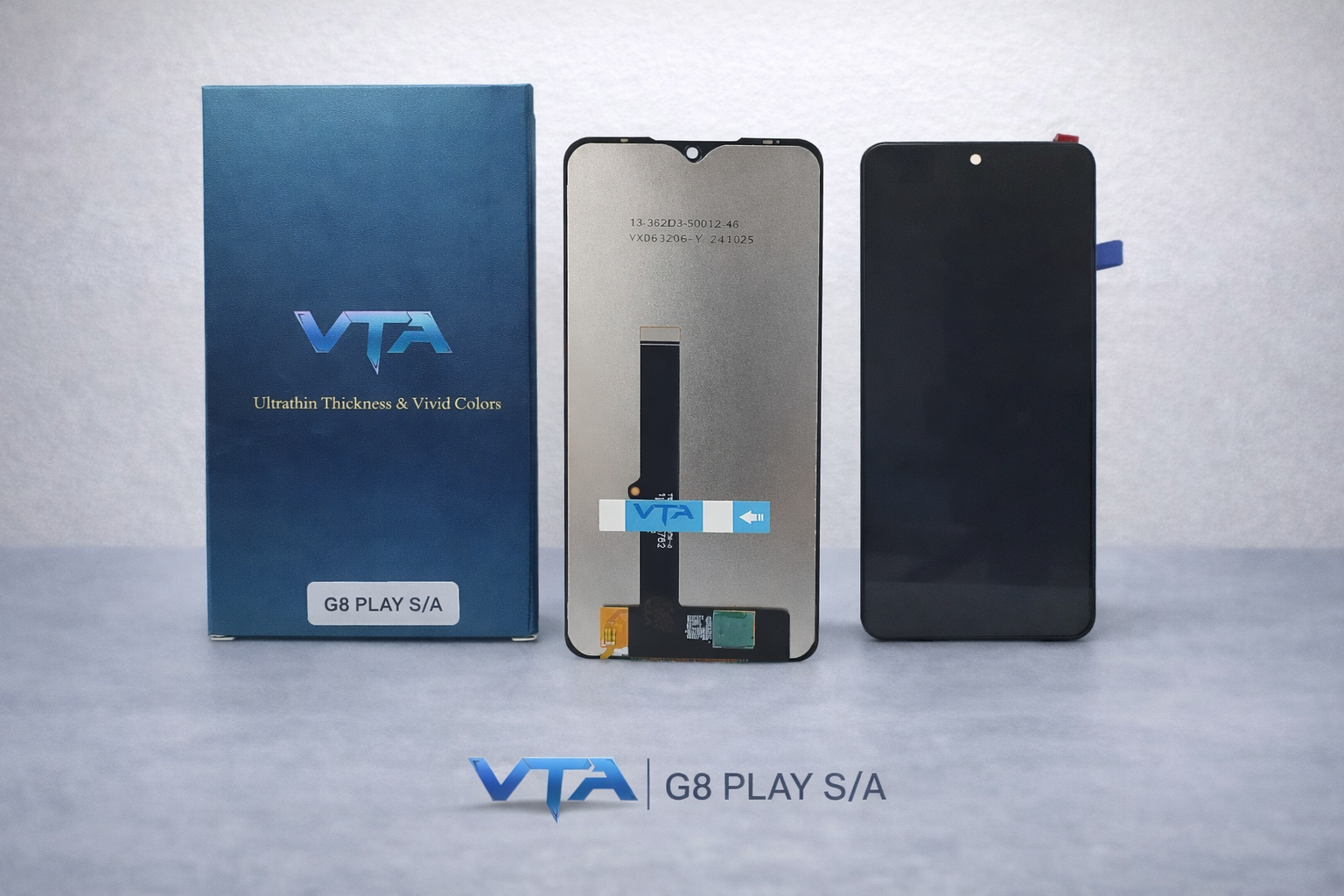Frontal Tela Display Motorola G8 PLAY SEM ARO