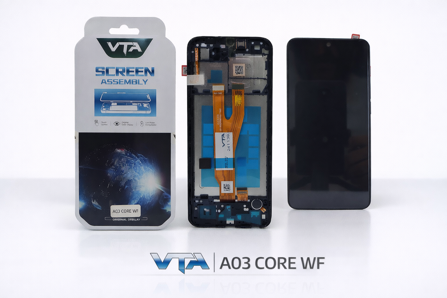 Frontal Tela Display Samsung A03 CORE SEM ARO