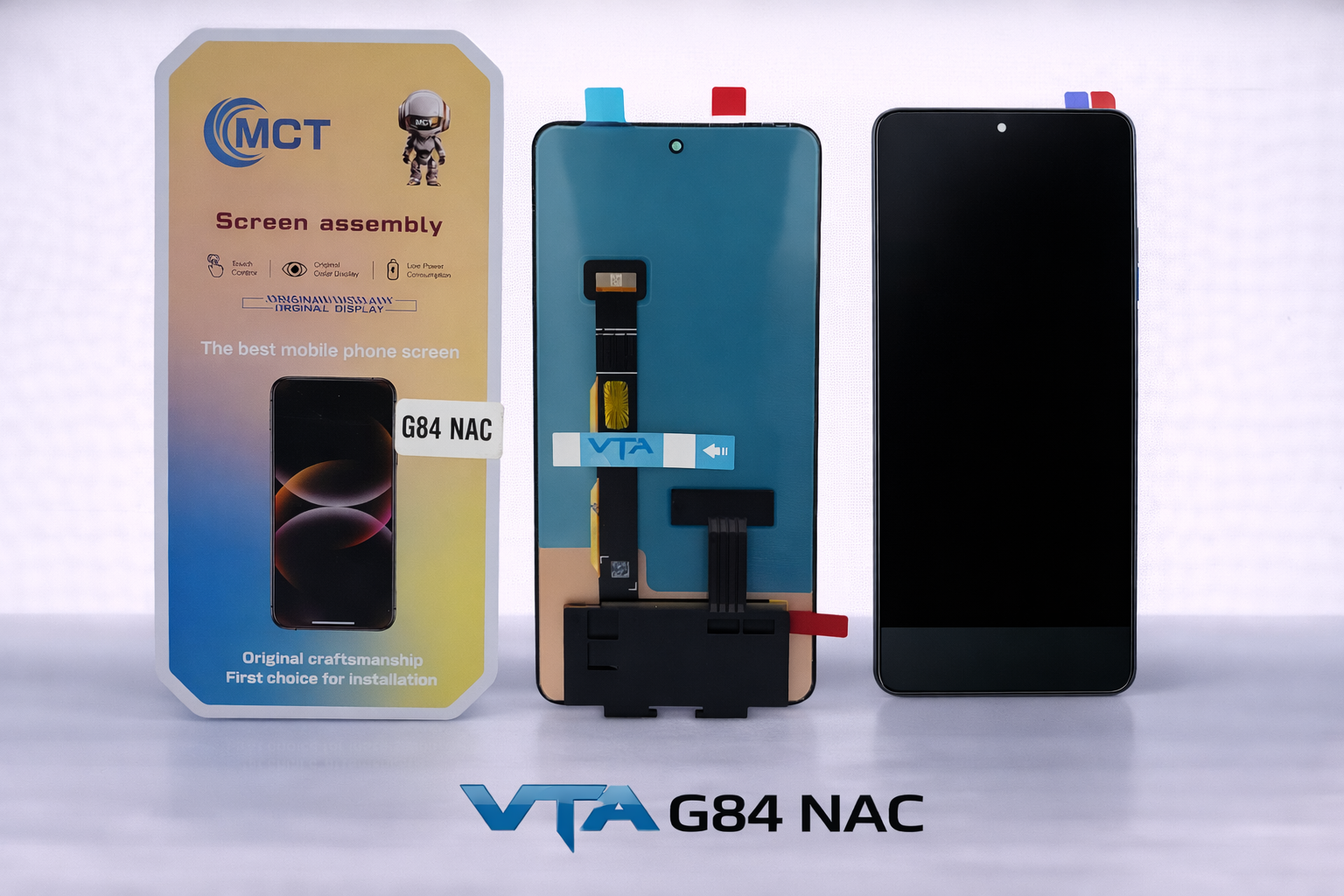 Frontal Tela Display Motorola G84 NAC S/A