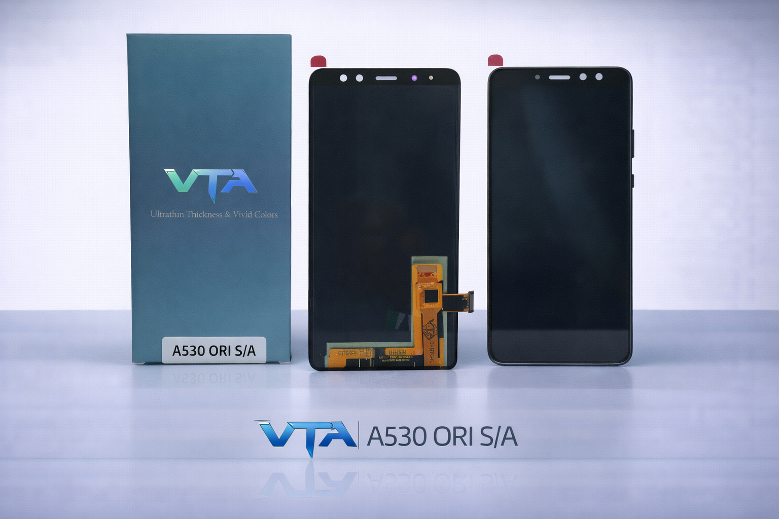 Frontal Tela Display Samsung A530 ORI SEM ARO