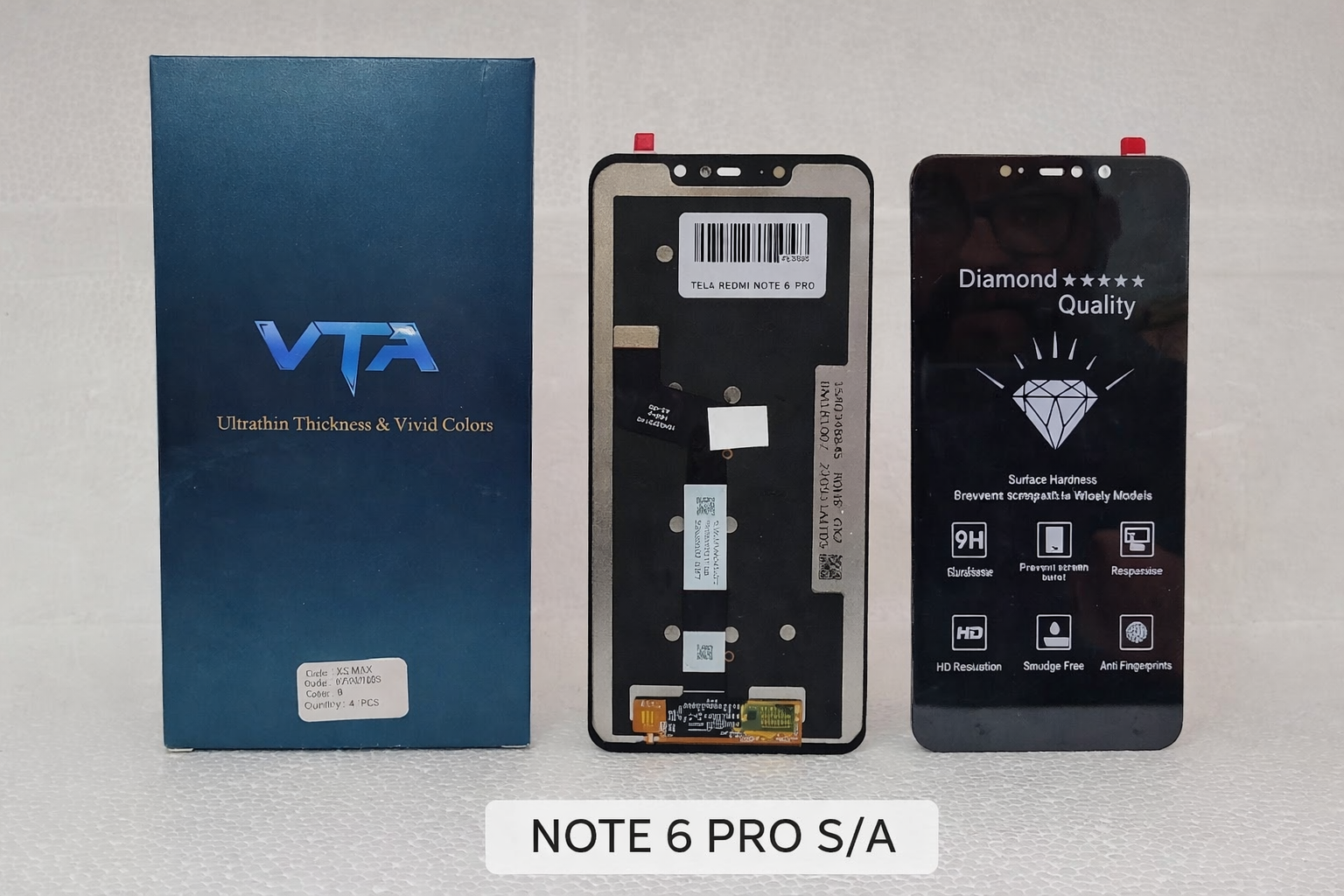 Frontal Tela Display Xiaomi NOTE 6 PRO SEM ARO