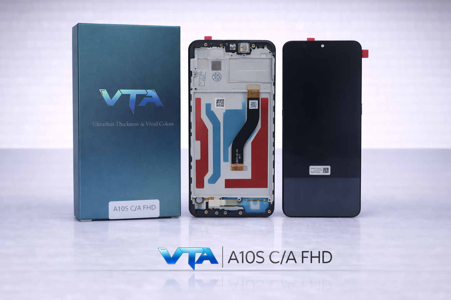 Frontal Tela Display Samsung A10S COM ARO FHD
