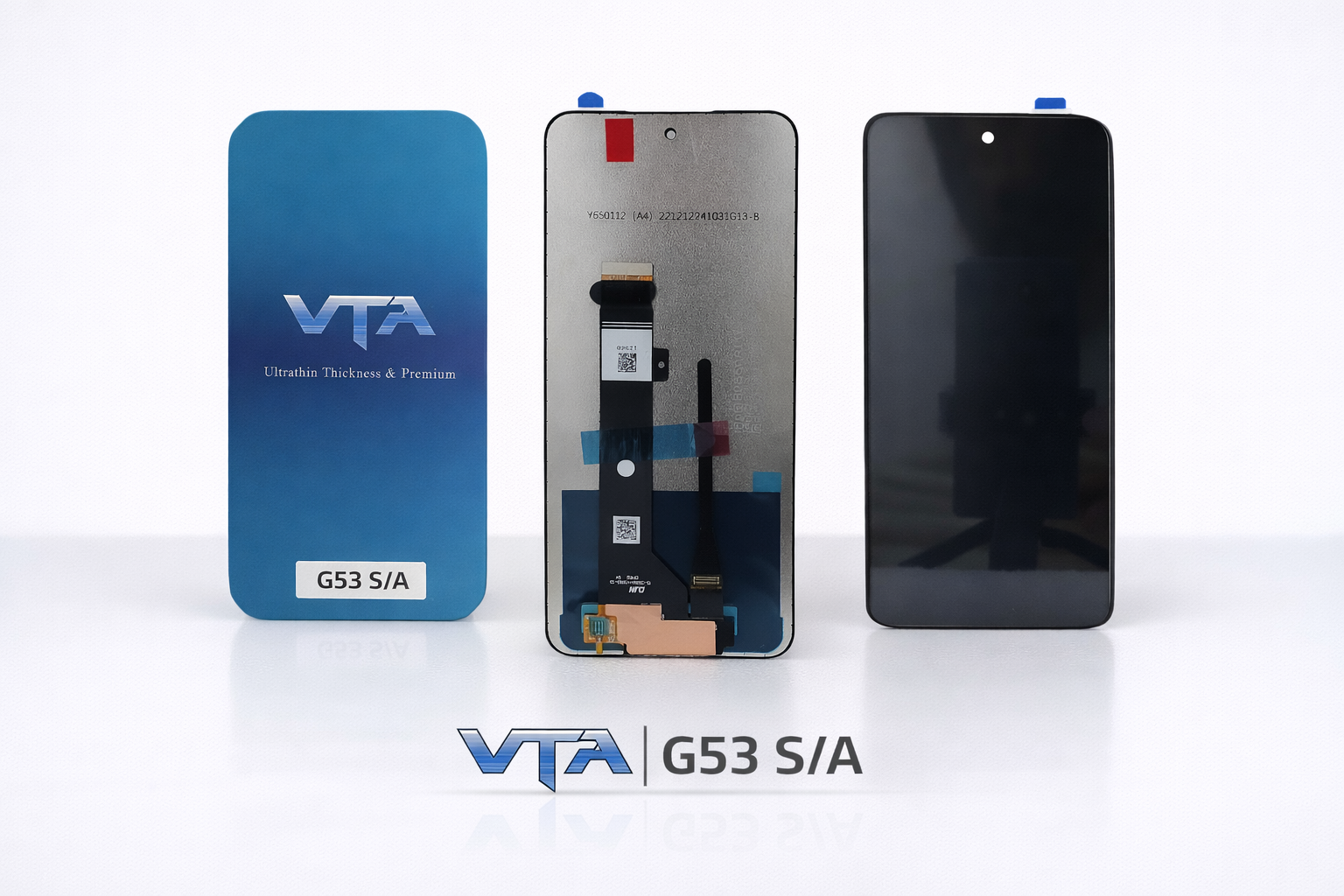 Frontal Tela Display Motorola G53 SEM ARO