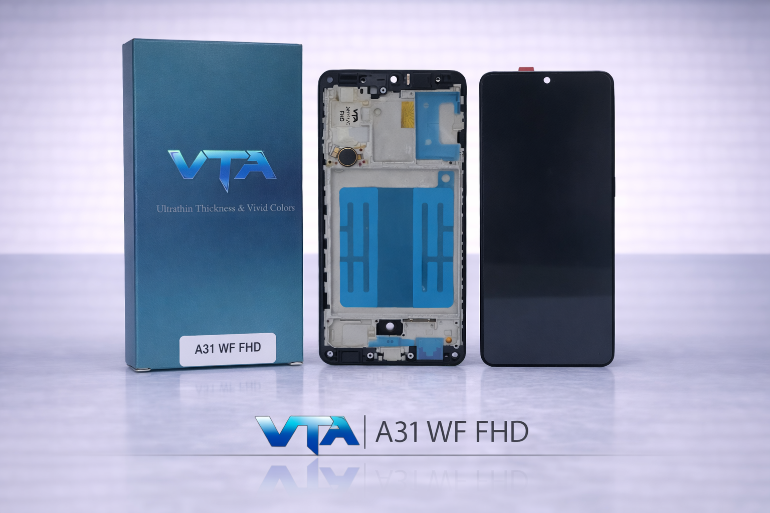 Frontal Tela Display Samsung A31 WF FHD
