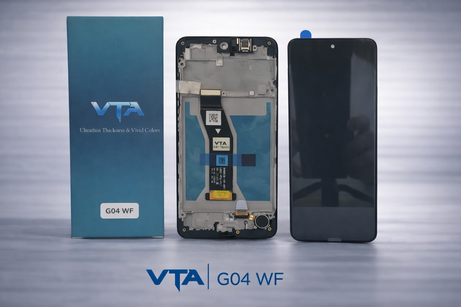 Frontal Tela Display Motorola G04 WF