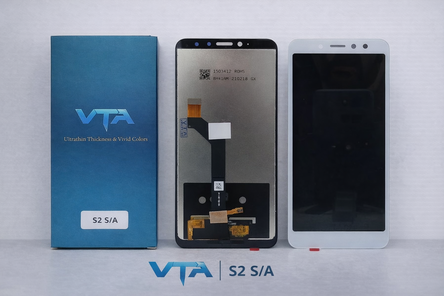 Frontal Tela Display Xiaomi S2 SEM ARO