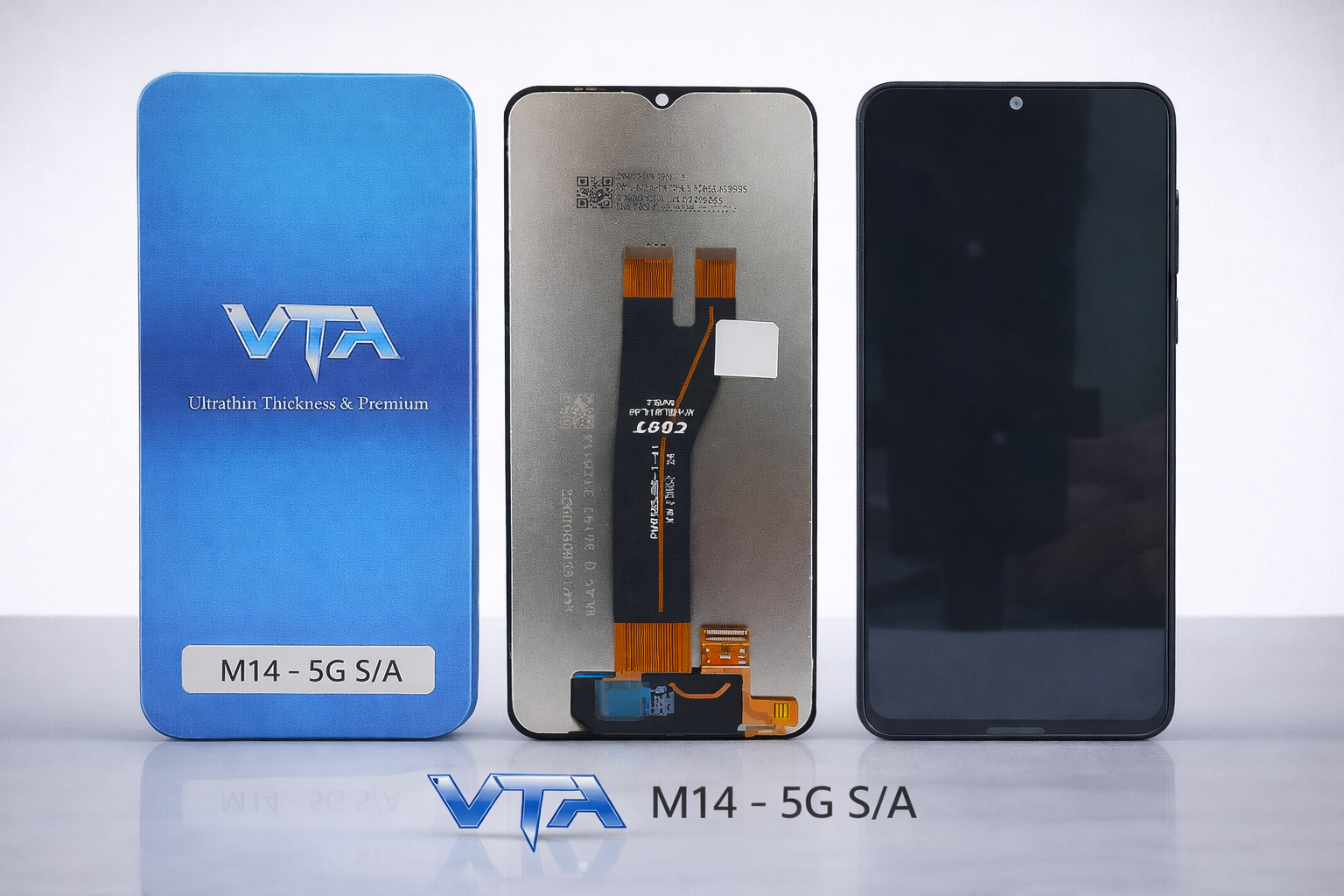 Frontal Tela Display Samsung M14 5G SEM ARO