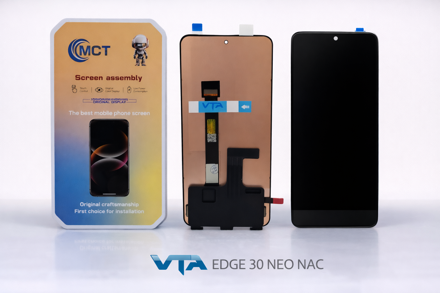 Frontal Tela Display Motorola EDGE 30 NEO NAC SEM ARO