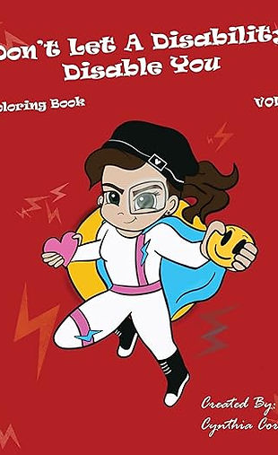 Coloring book cover art