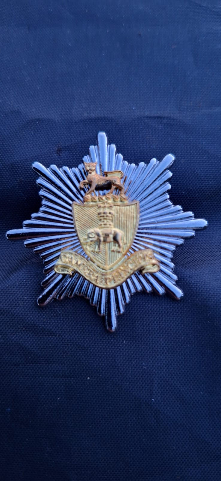 Coventry City Fire Brigade 1948 To 1952 Cap Badge