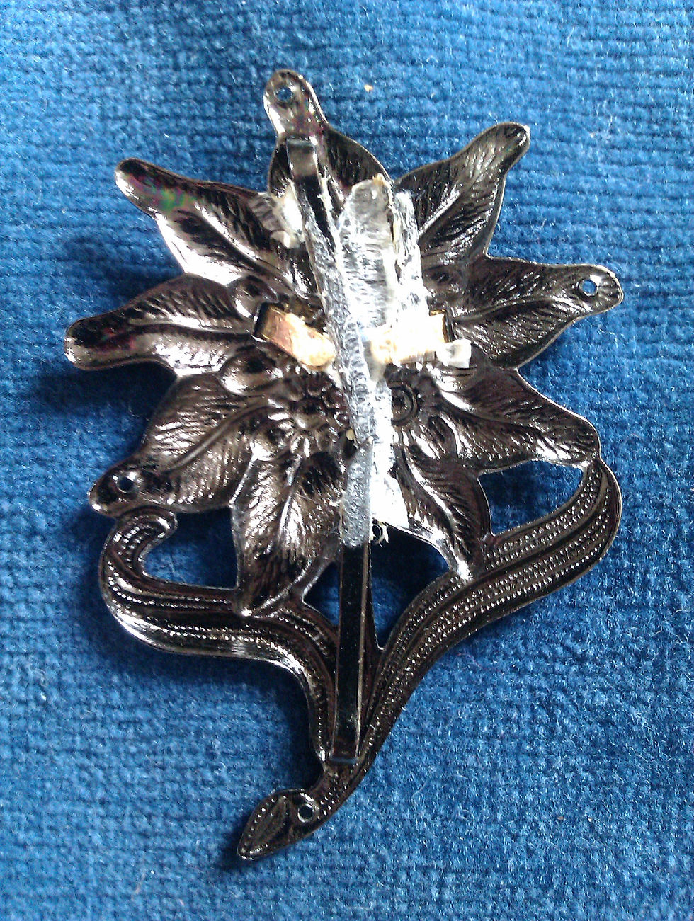 Thumbnail: German WW2 Eidelweiss Mountain Troops Cap Badge