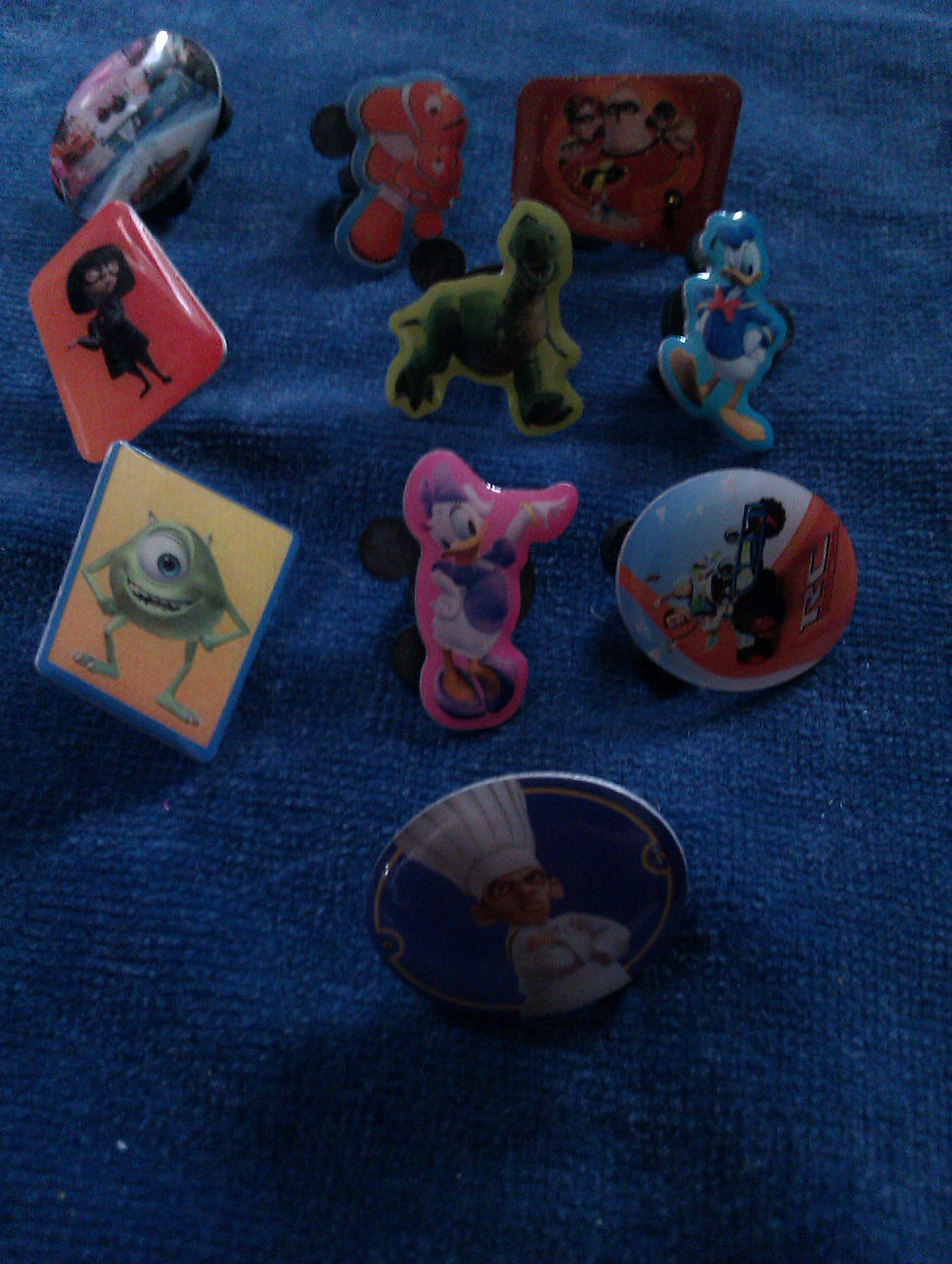 Thumbnail: Disney Pixar Pin Badges x 10
