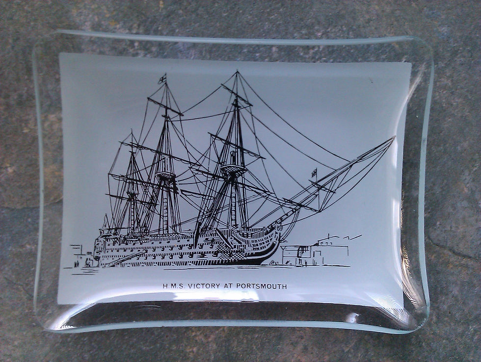 Thumbnail: H.M.S. Victory at Portsmouth Ashtray