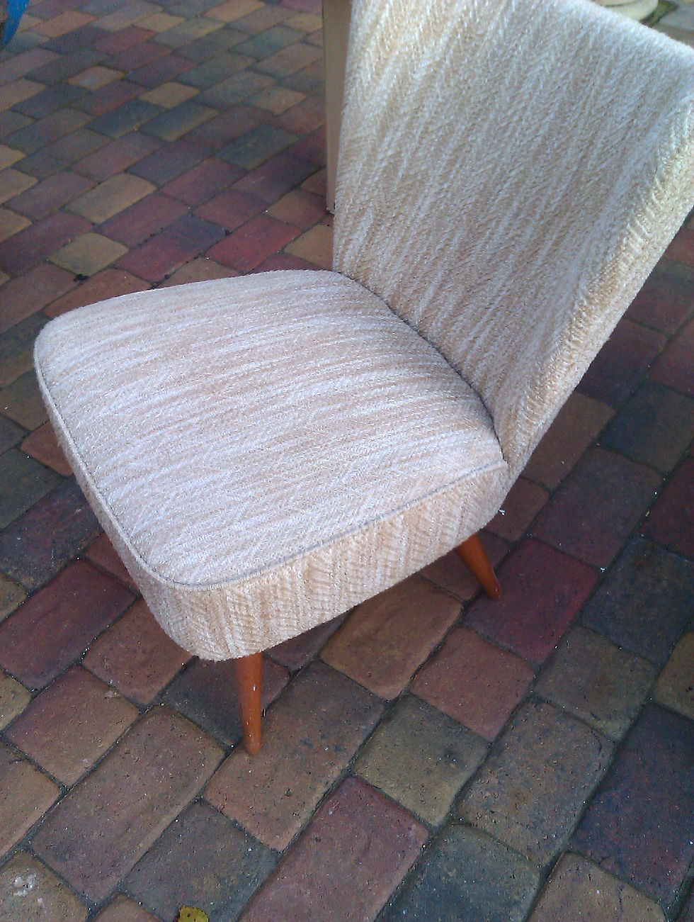 Thumbnail: Pretty Tweed Look Chair