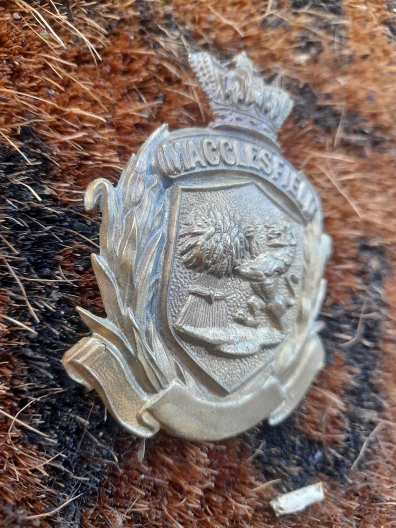 Thumbnail: Macclesfield Volunteer Fire Brigade 1857 To 1901 Helmet Badge