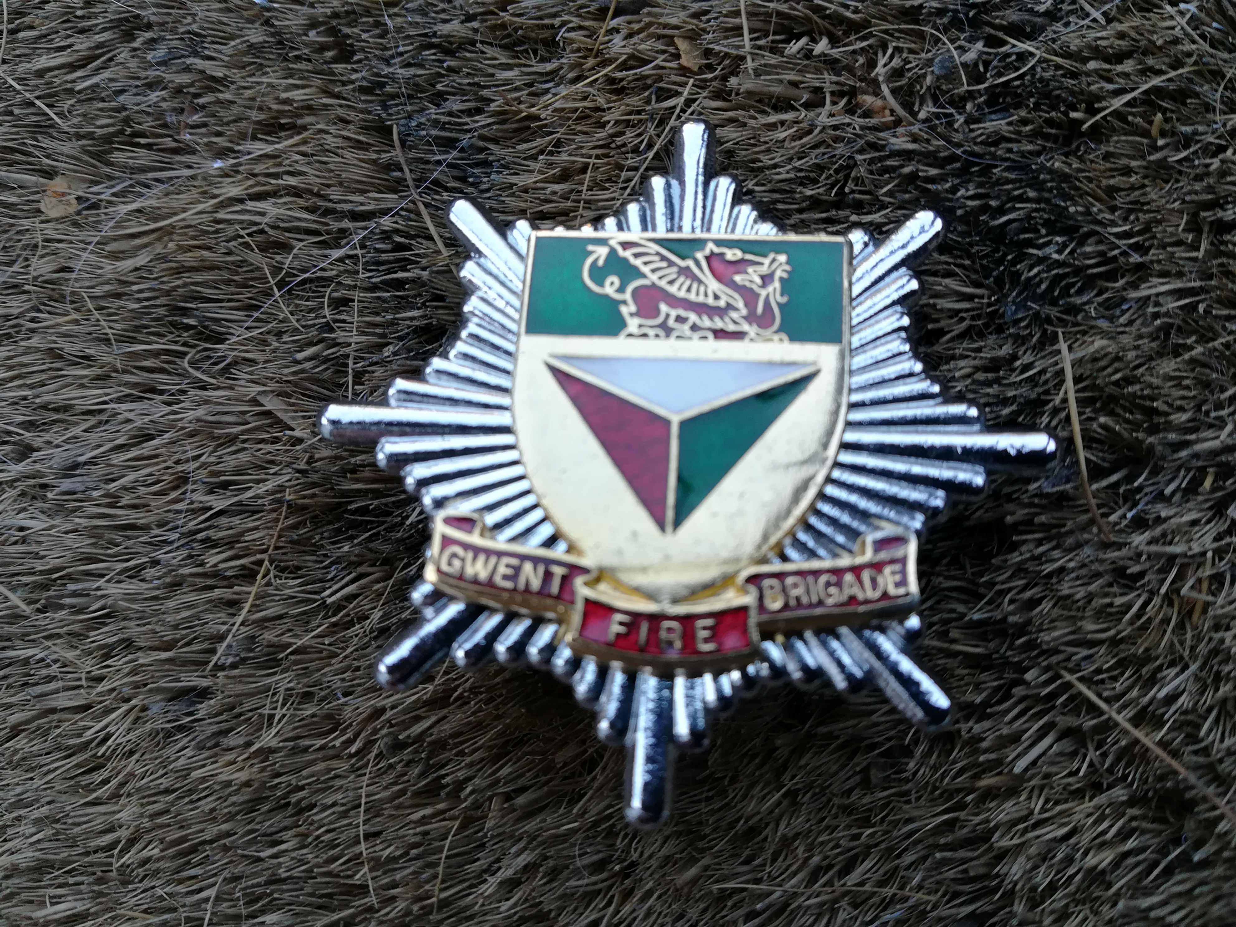 Gwent Fire Service 1974 To 1982 Cap Badge