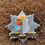 Thumbnail: East Ham Fire Brigade 1948 To 1965 RARE Blue Sail Cap Badge