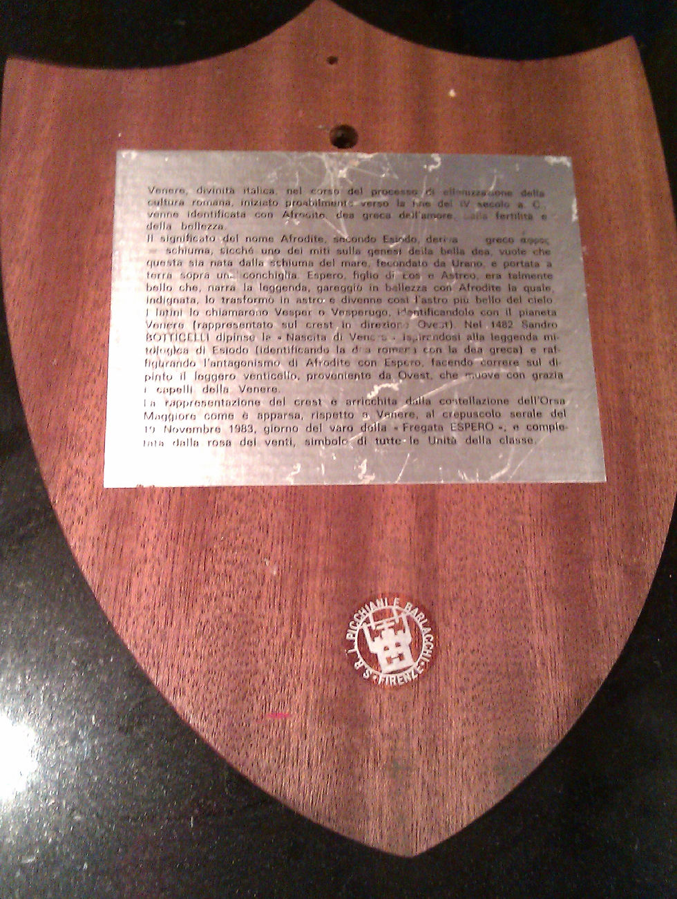 Thumbnail: HMS Molabar Ships 1987 Plaque