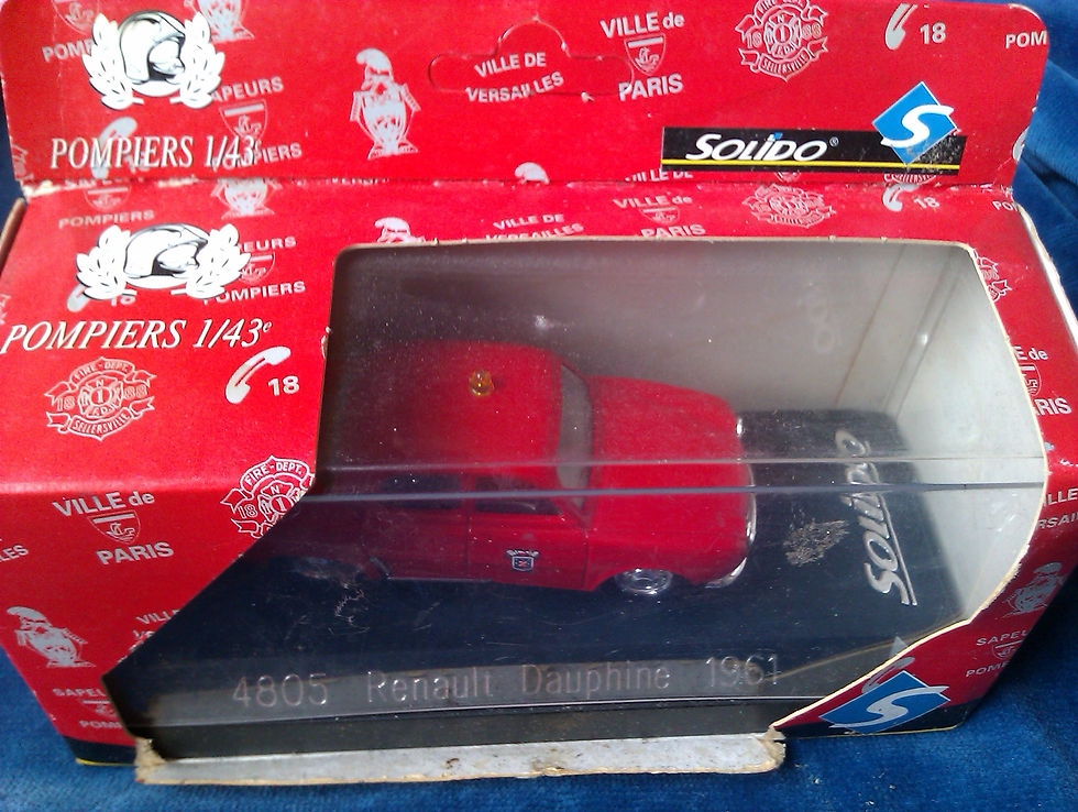 Thumbnail: French 1961 Fire Brigade Renault Dauphine Fire Car