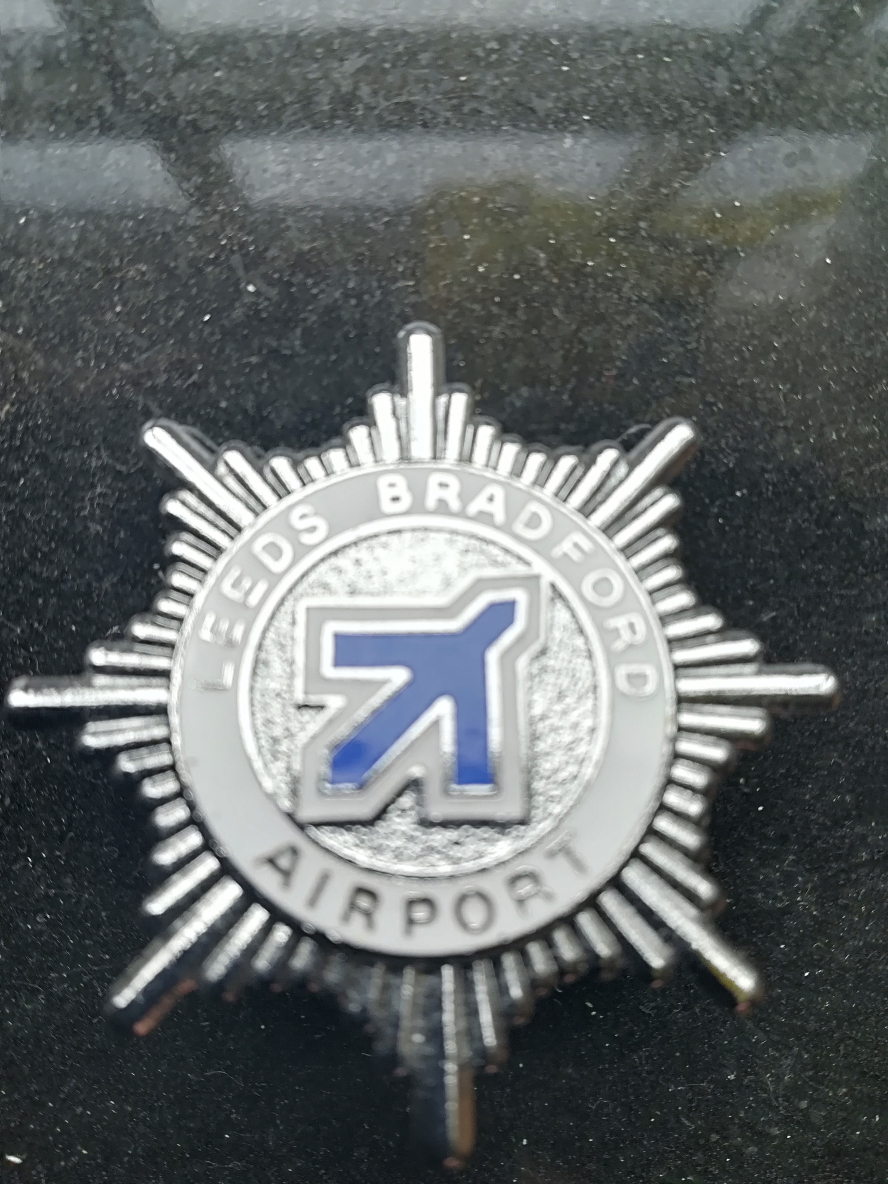 Leeds Bradford Airport Fire Service Cap Badge