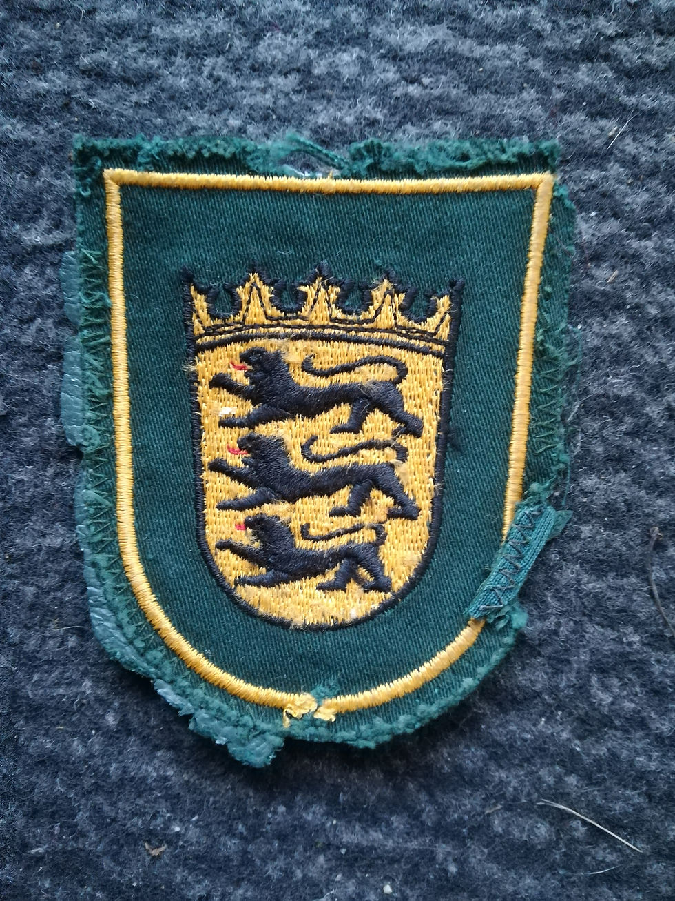 Thumbnail: German Baden- Wurttemberg Police Cloth Badge