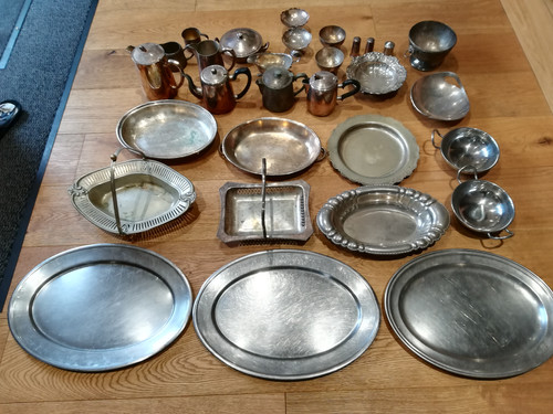Mess Silver Examples H.M.S Endurance Officers Mess Silver Plated Items | jsf-collectables
