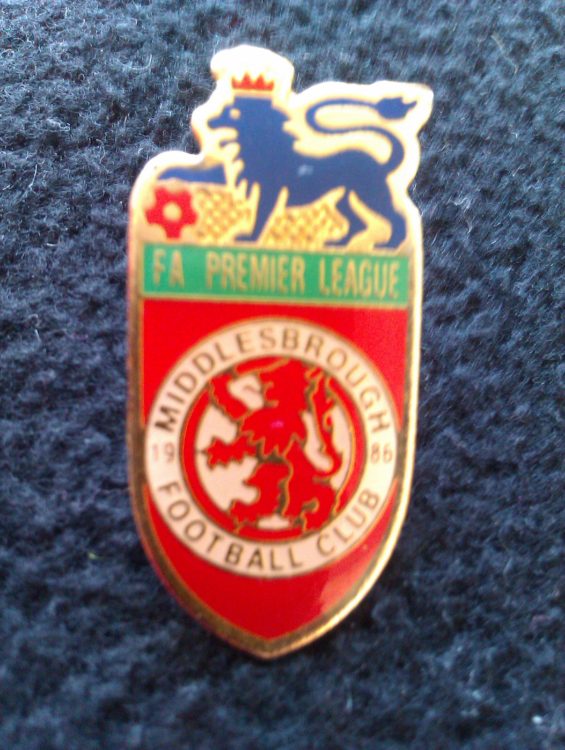 Middlesborough Football Club Pin Badge