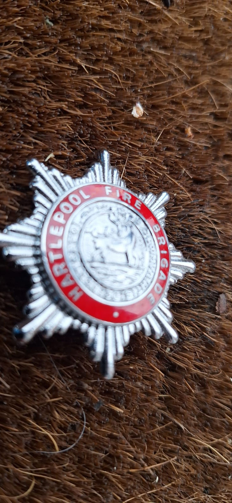 Thumbnail: Hartlepool Fire Brigade 1948 To 1974 Cap Badge