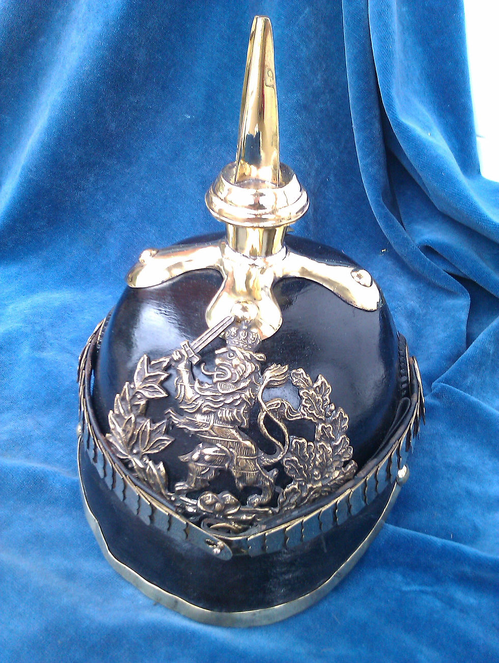 Hesse Darmstadt (Hessen) Officers WW1 Pickelhaube jsfcollectables