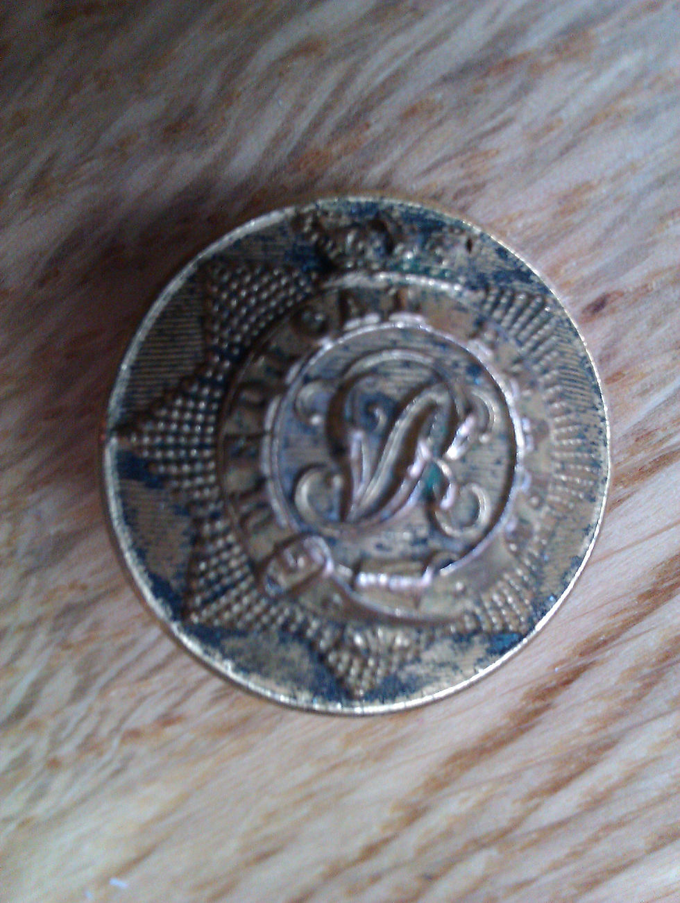 Victorian Medical Staff Corps 1855-98 Lge Button