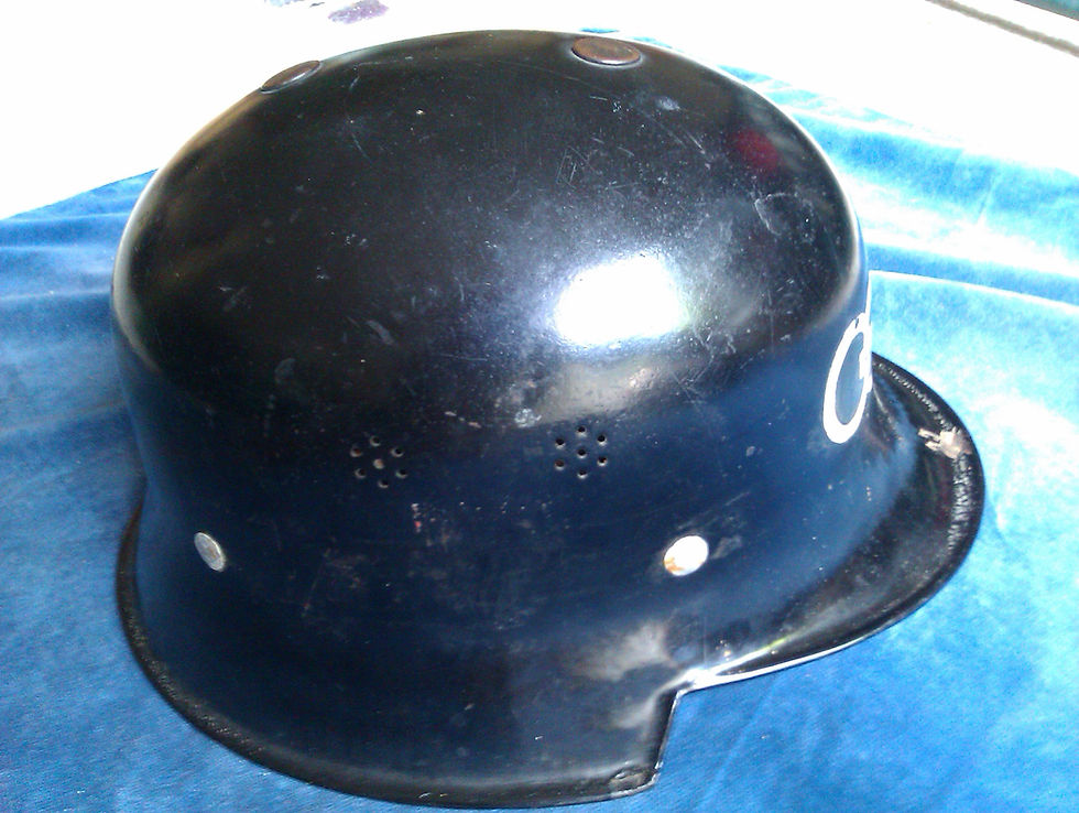 Thumbnail: German Auto Union ( Audi ) Factory M1934 Pattern Civil Defence Fire Helmet