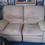 Thumbnail: Cream Leather Recliner 3 Seater & 2 Seater Settees