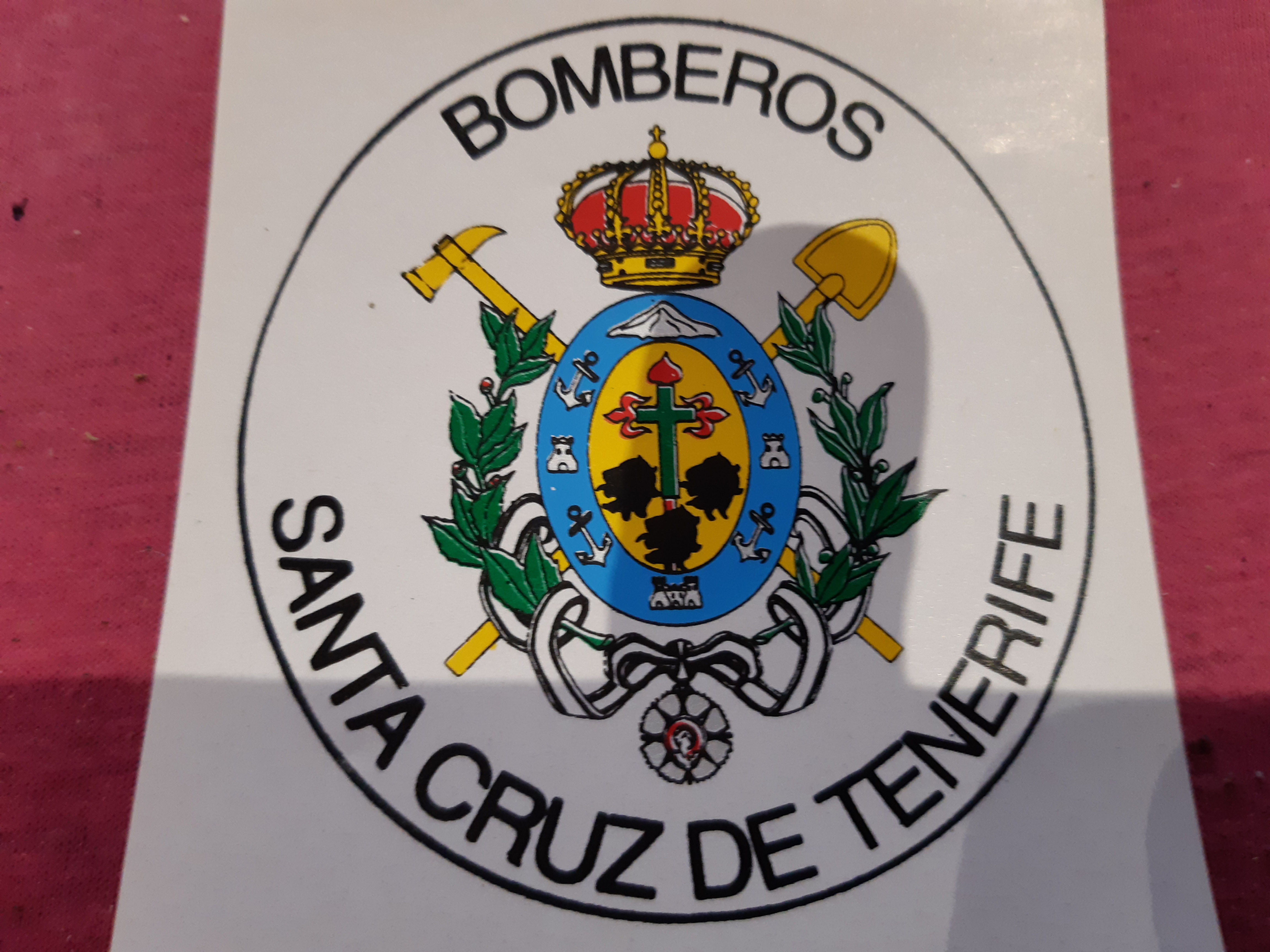 Spanish Santa Cruz, Tenerife Fire Brigade Helmet B