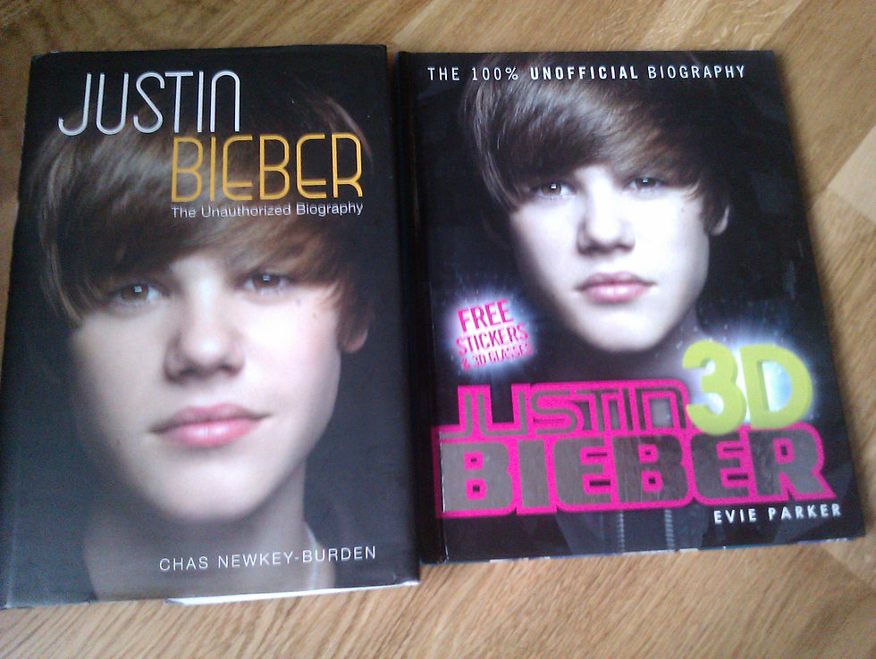 Thumbnail: Justin Bieber Autobiography & 3D Book