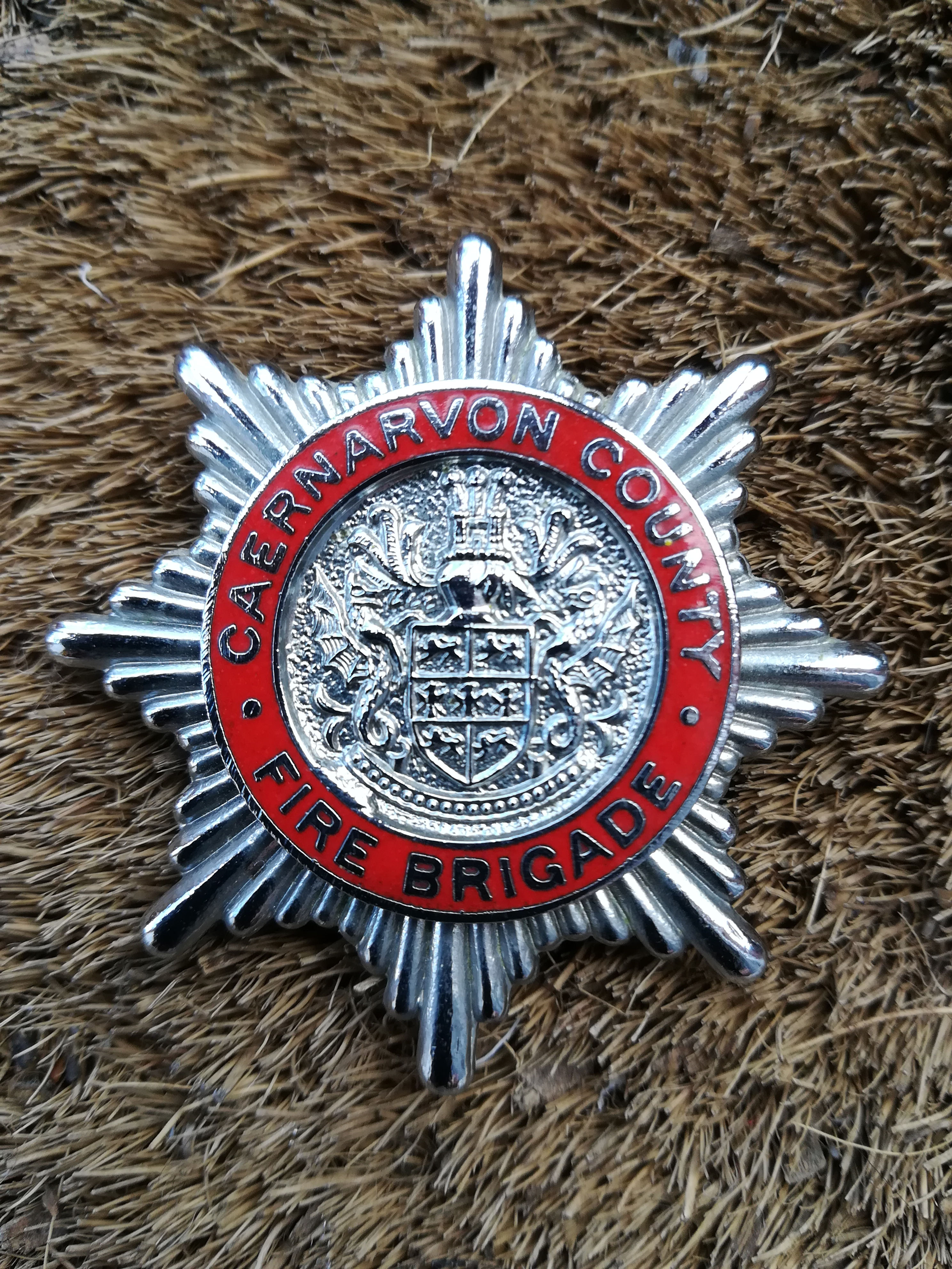 Caernarvon County Fire Brigade 1948 To 1974 Chrome