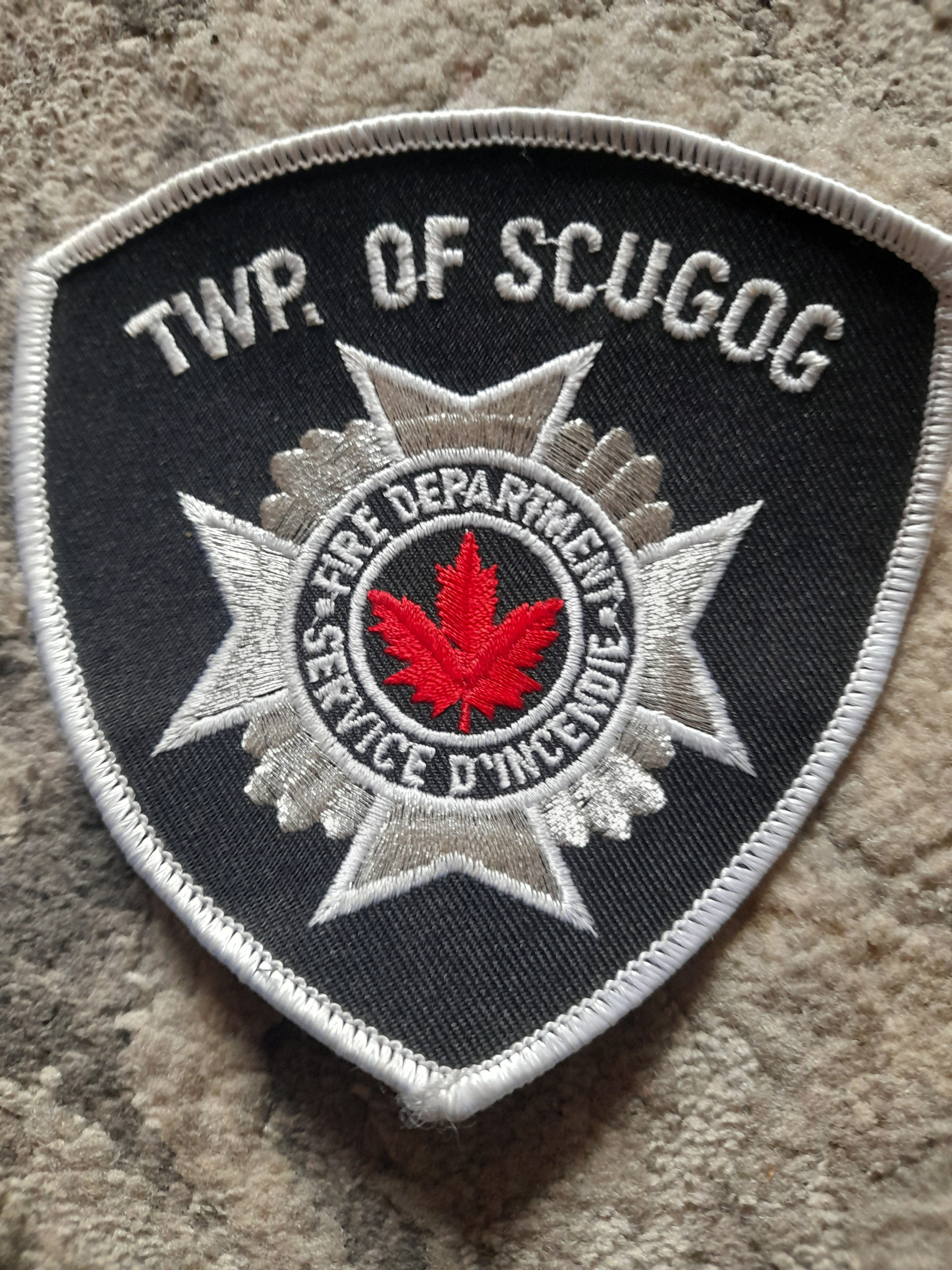 Canadian Scugog Fire Department, Ontario Cloth Arm Badge