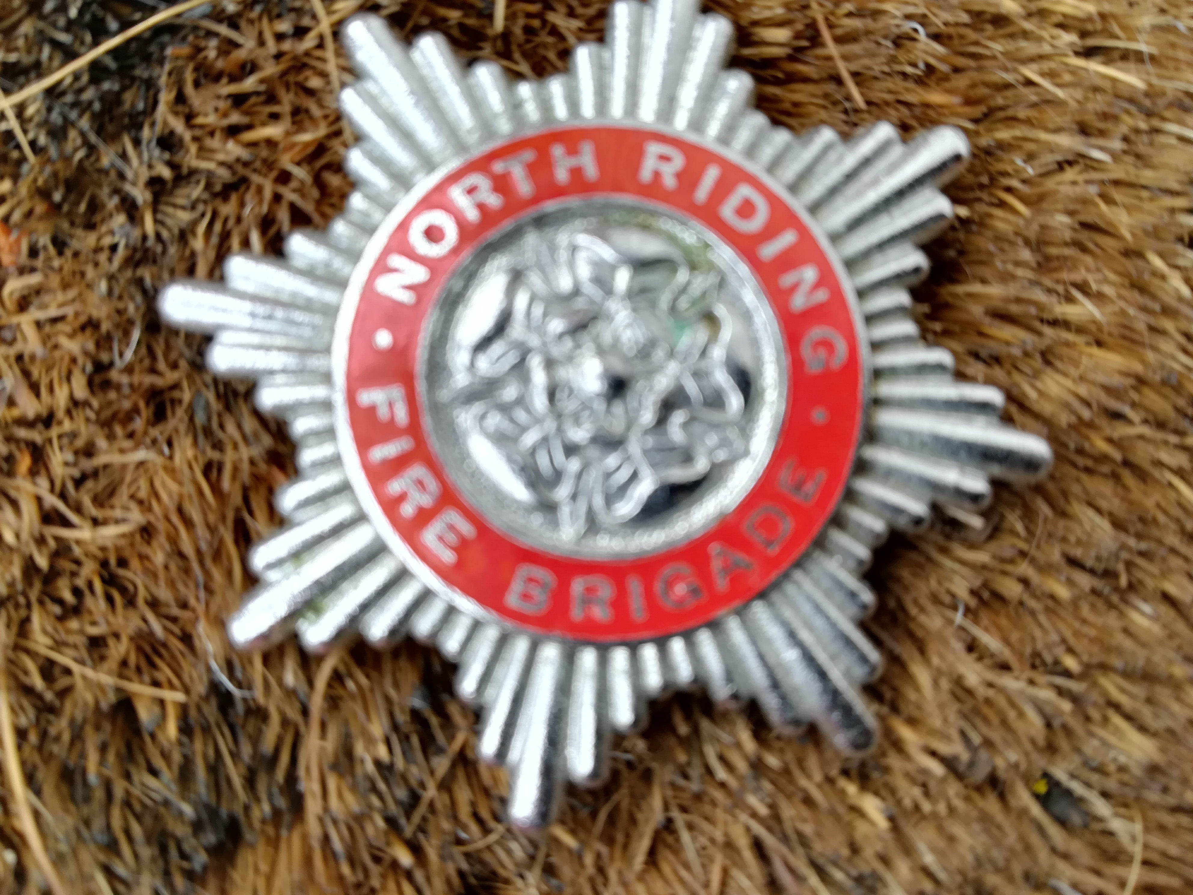 North Riding Fire Brigade 1948 To 1974 Cap Badge