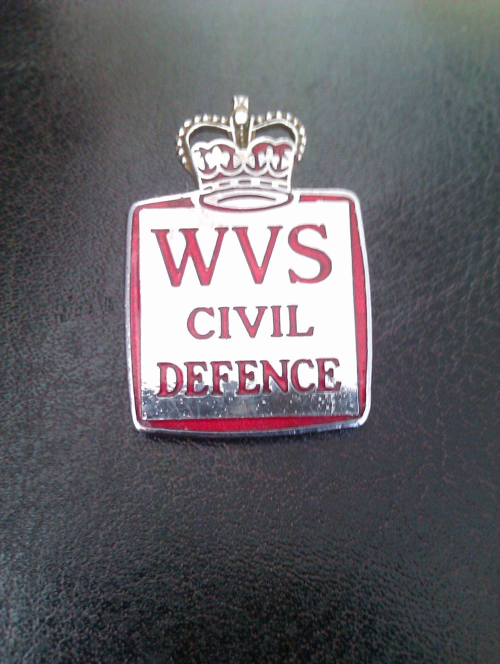 1953 Womans Voluntary Service Civil Defence Badge