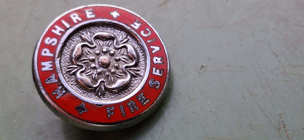 Thumbnail: Hampshire Fire Service 1948 to 1974 Lapel Badge