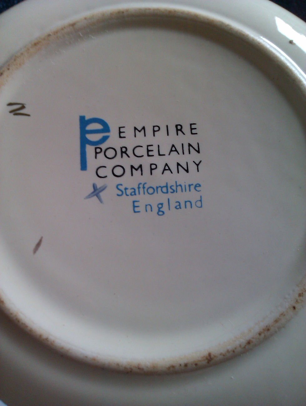 Thumbnail: Empire Porcelain Company Dish Finest Virginia