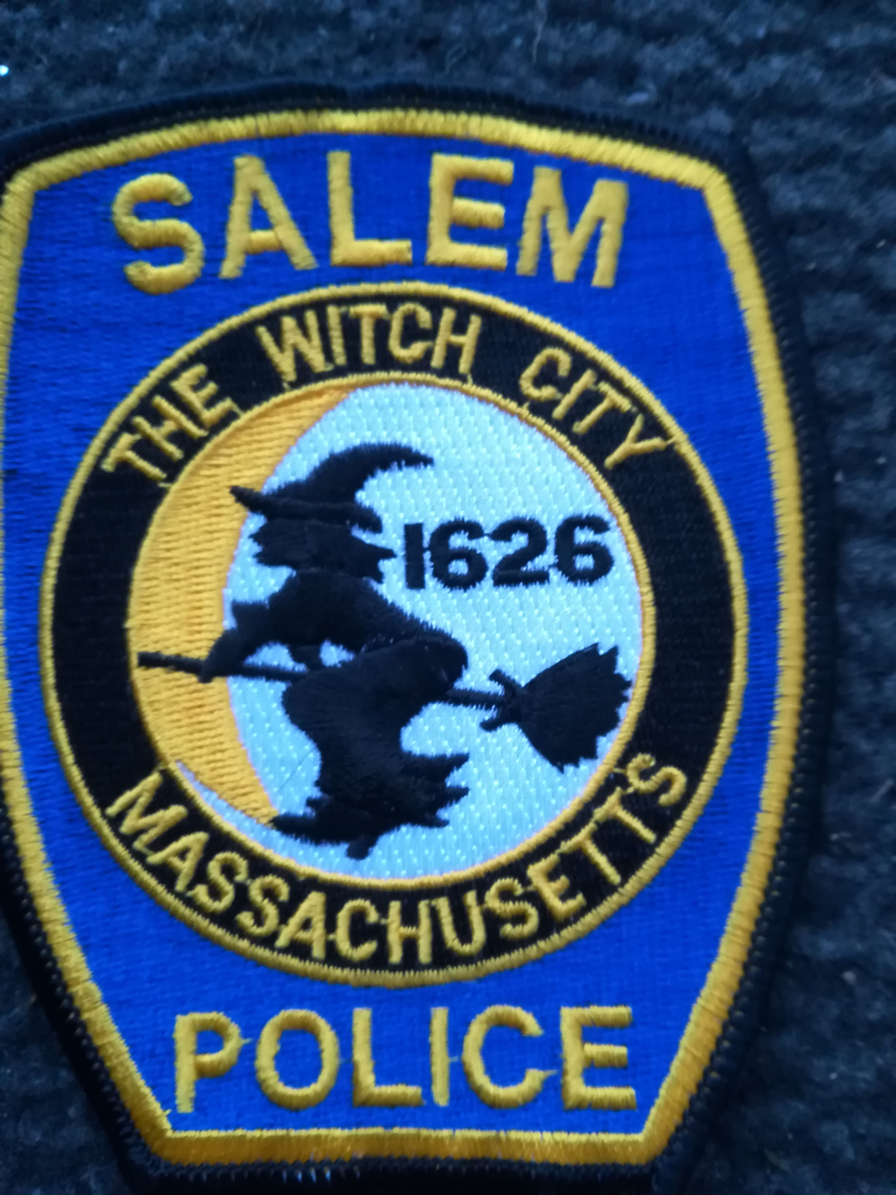 U.S Salem Police, Massachusettes Cloth Badge