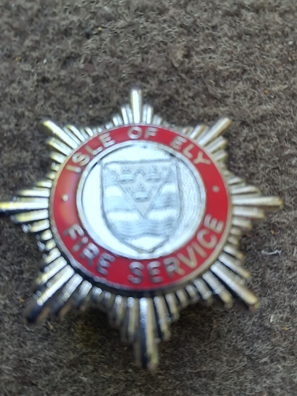 Isle Of Ely Fire Service 1948 To 1965 Cap Badge