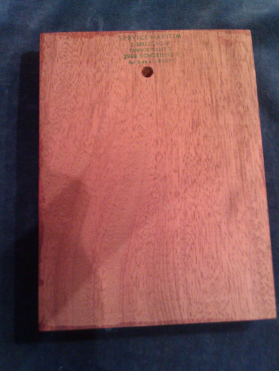 Thumbnail: Post WW2German Navy Ship Frigatte Karlsruhe Plaque