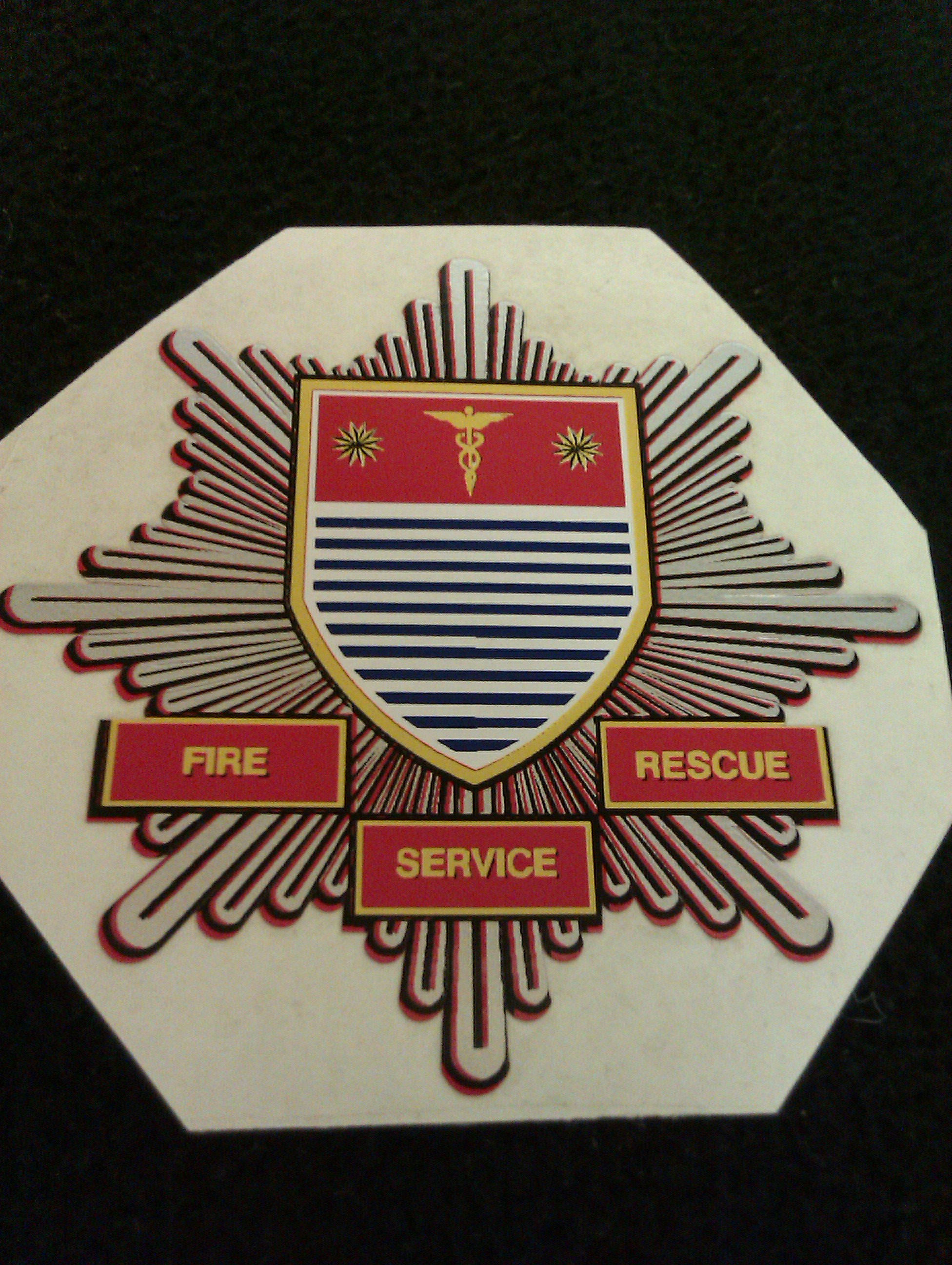 Unknown Fire & Rescue Service Helmet Transfer